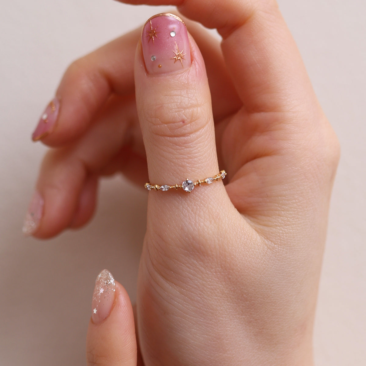Cubic Stacking ring